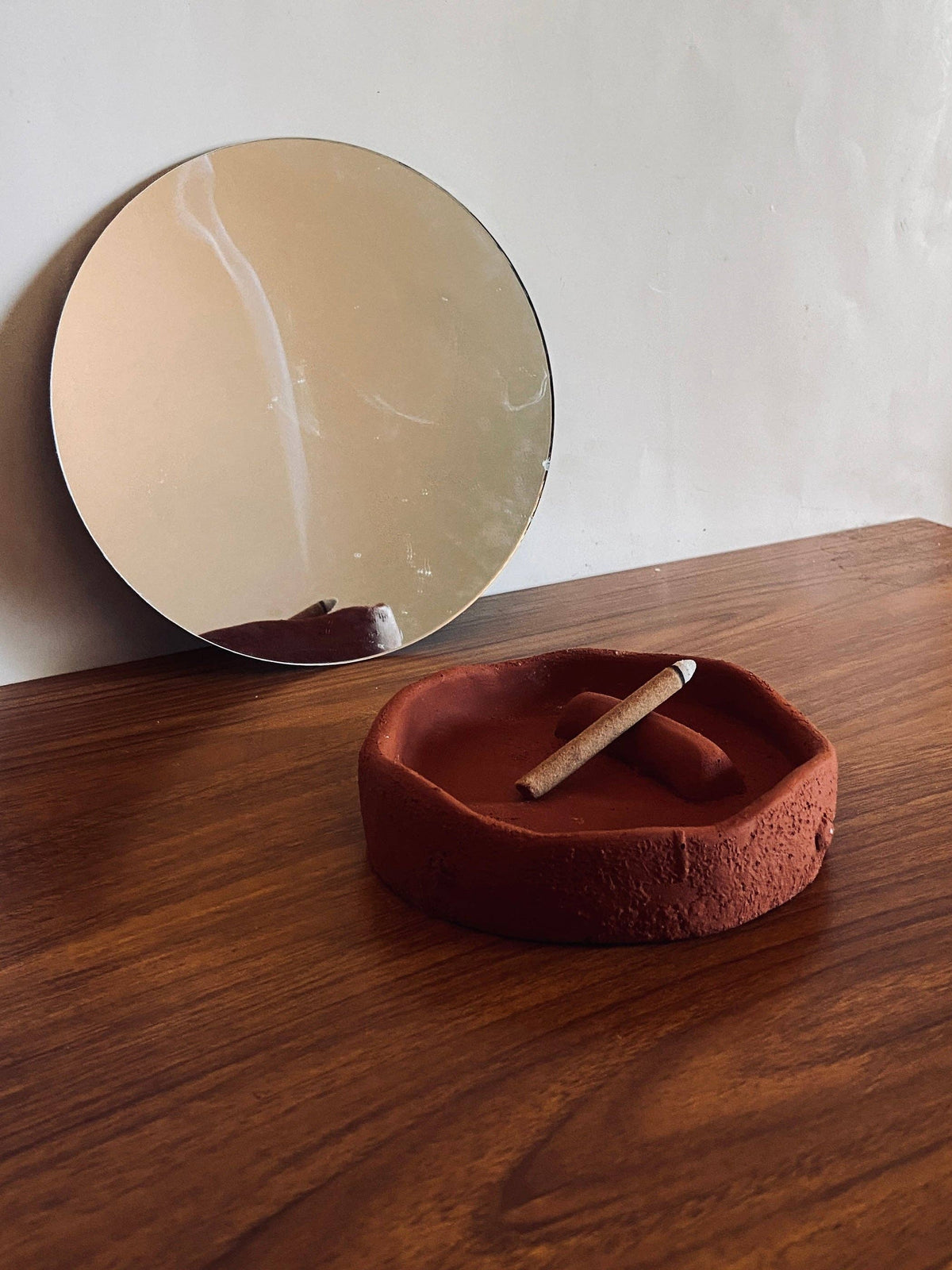 Incense and Palo Santo Stick Holder: Clay Ember