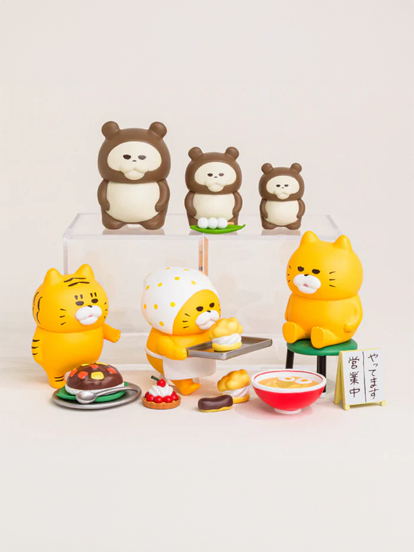 Cat Noraneko Gundan Figurine Blind Box: Assorted
