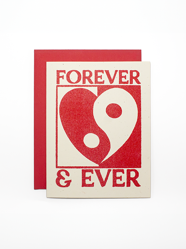 Forever & Ever Yin & Yang Card