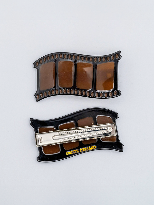 Film Reel Hair Clip
