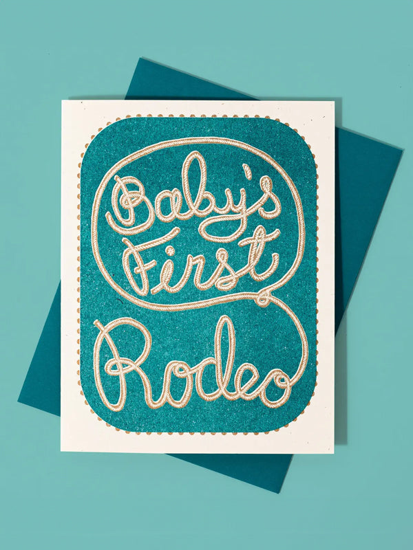 Baby's First Rodeo Card