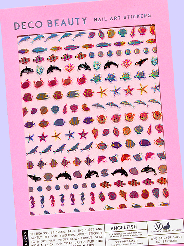 Angelfish Nail Art Stickers