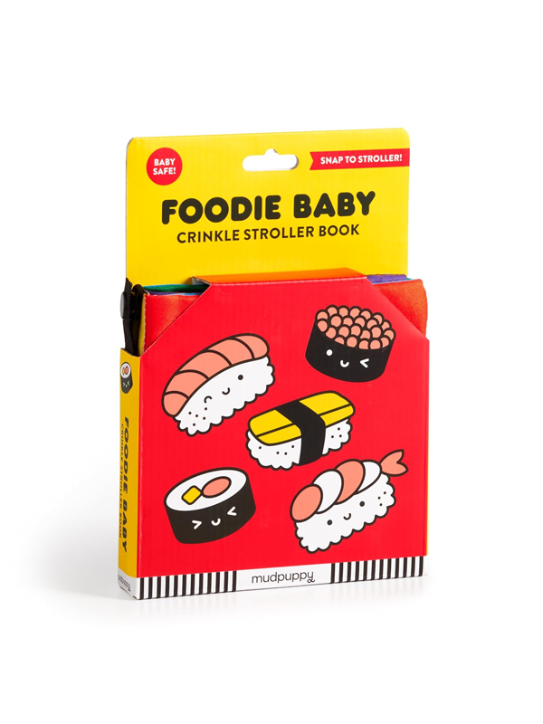 Foodie Baby: Crinkle Fabric Stroller Book