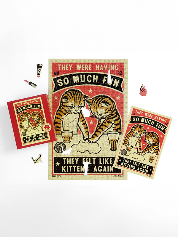 Kittens Again Puzzle: 500 Pieces