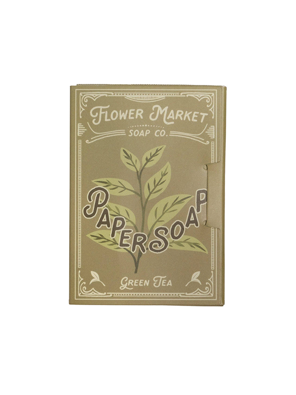 Paper Soap: Green Tea Scent