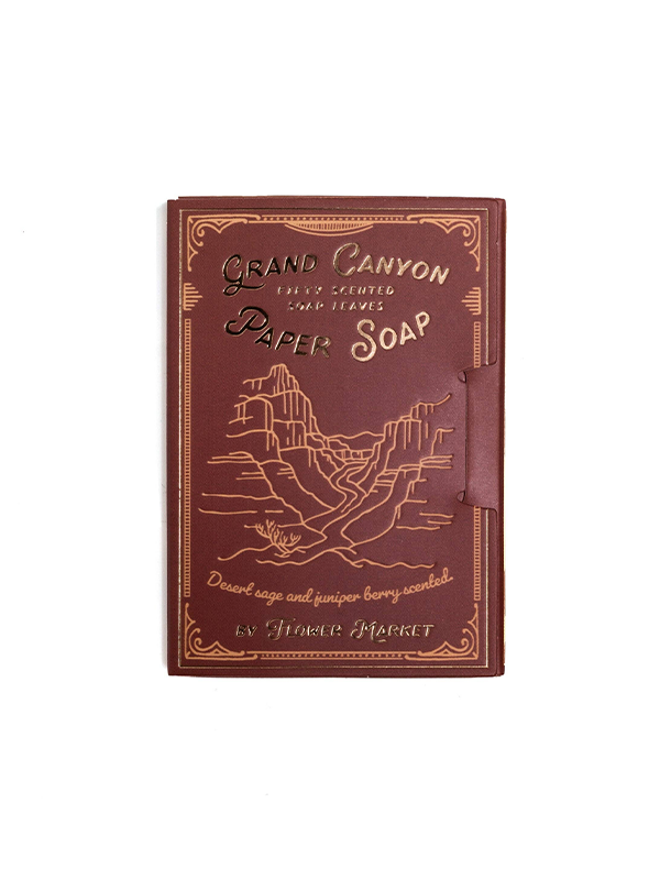 Paper Soap: Grand Canyon (Desert Sage & Juniper Berry Scent)
