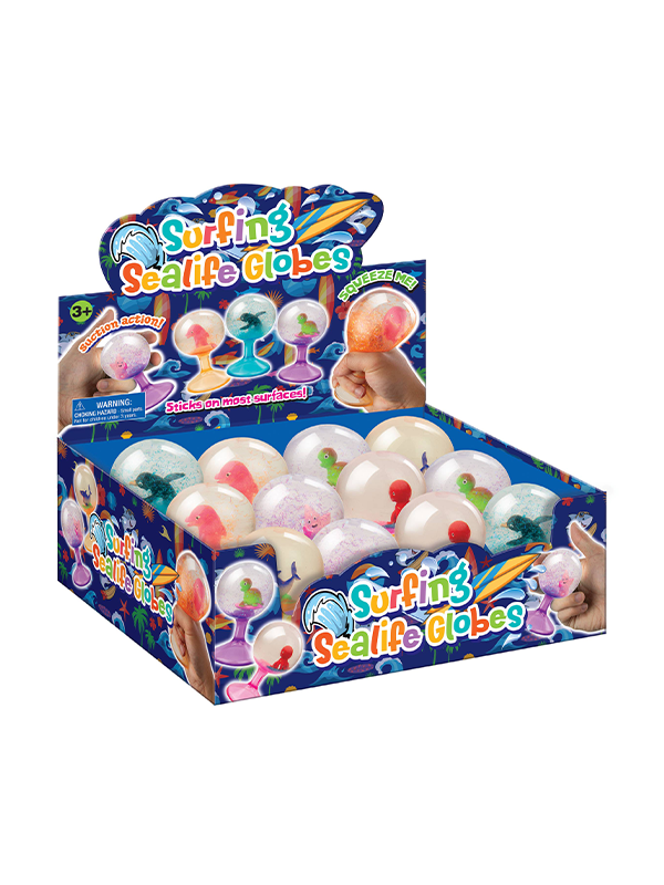 SeaLife Glitter Suction Globe: Assorted