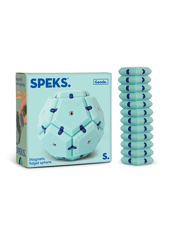 Geode Pop Magnetic Fidget Sphere: Assorted