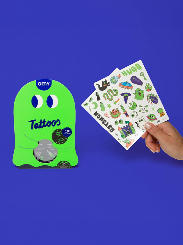 Glow In The Dark Temporary Tattoos