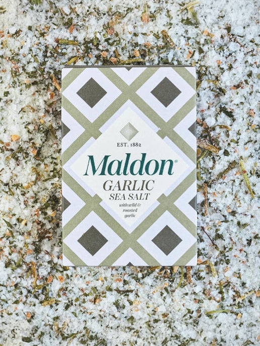 Maldon Garlic Sea Salt 3.5 oz
