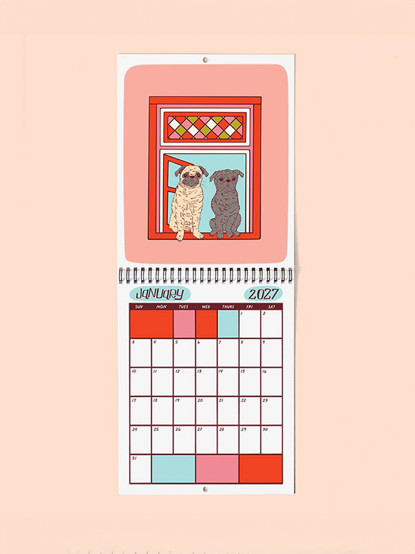 Good Dogs 2027 Calendar