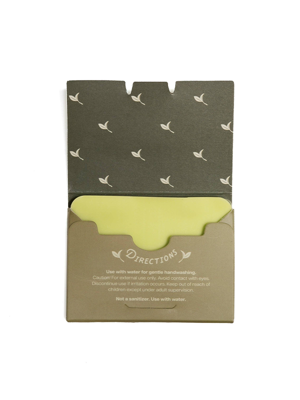 Paper Soap: Green Tea Scent