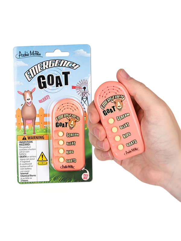 Emergency Goat Button – Edge of Urge