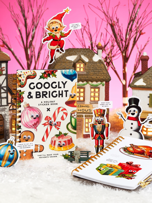Googly & Bright: Holiday Sticker Book