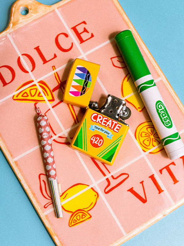 Green Marker Doob Tube