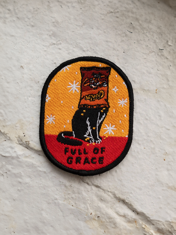 Sticky Patch: Full of Grace Cat