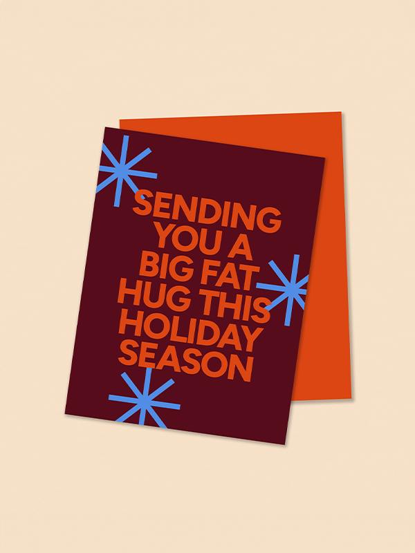 Holiday Hug Card