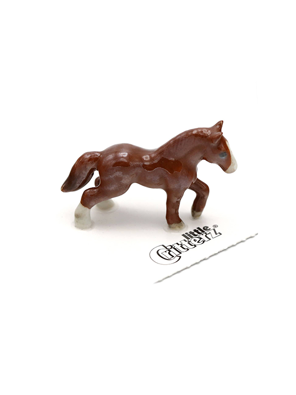 Porcelain Miniature: Presidential Pet "Chestnut"