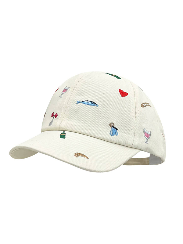 Cartoon Style Embroidered Baseball Cap