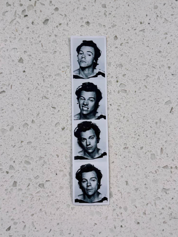 Harry Styles Photo Strip Sticker