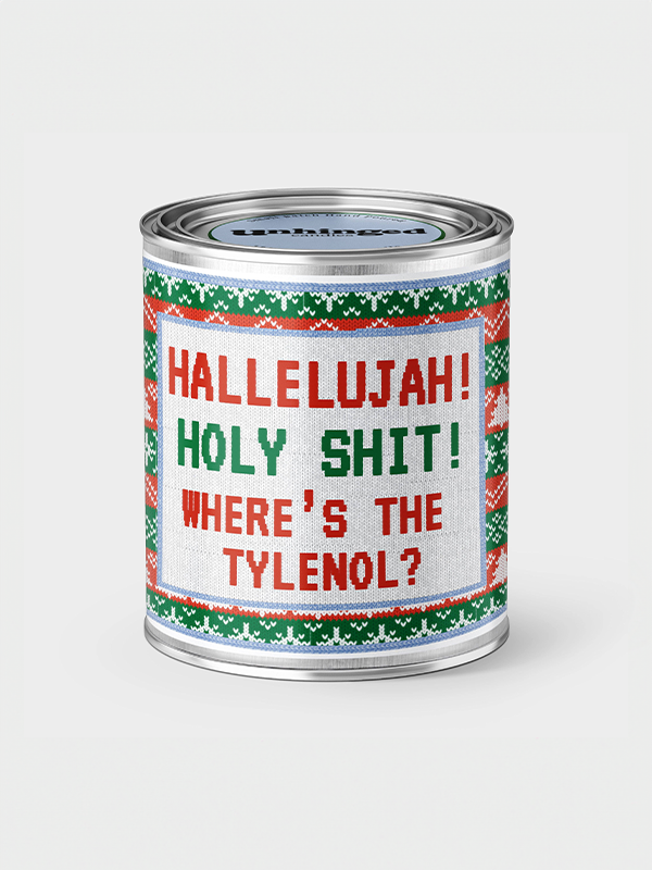 Hallelujah! Holy Sh*t! Where's The Tylenol Soy Candle