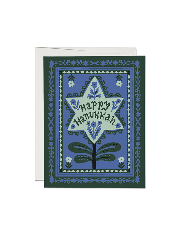 Hanukkah Stamp Card