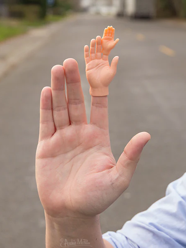 Finger Puppet: Mini Finger Hand (Single, Assorted) – Edge of Urge