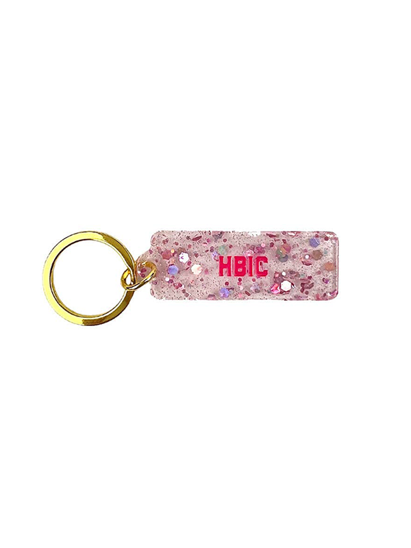 HBIC Rectangle Keychain
