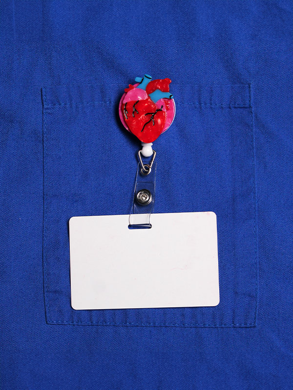 Anatomical Heart Badge Reel