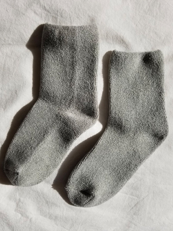 Cloud Socks: Heather Grey