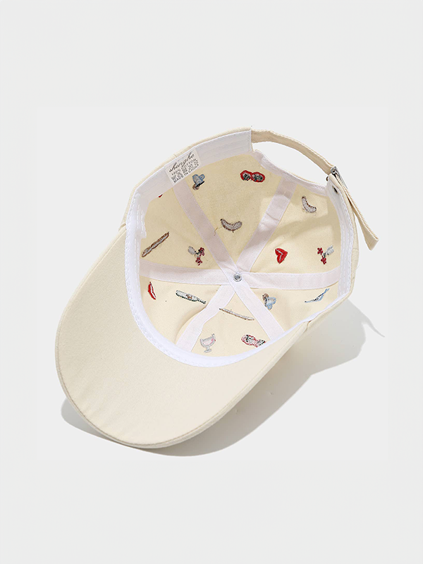 Cartoon Style Embroidered Baseball Cap