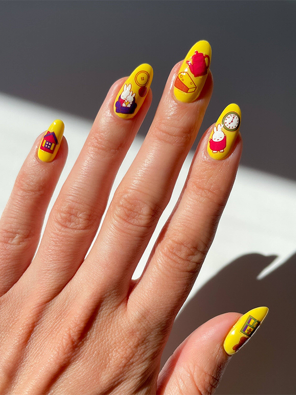 Miffy at Home Nail Art Stickers
