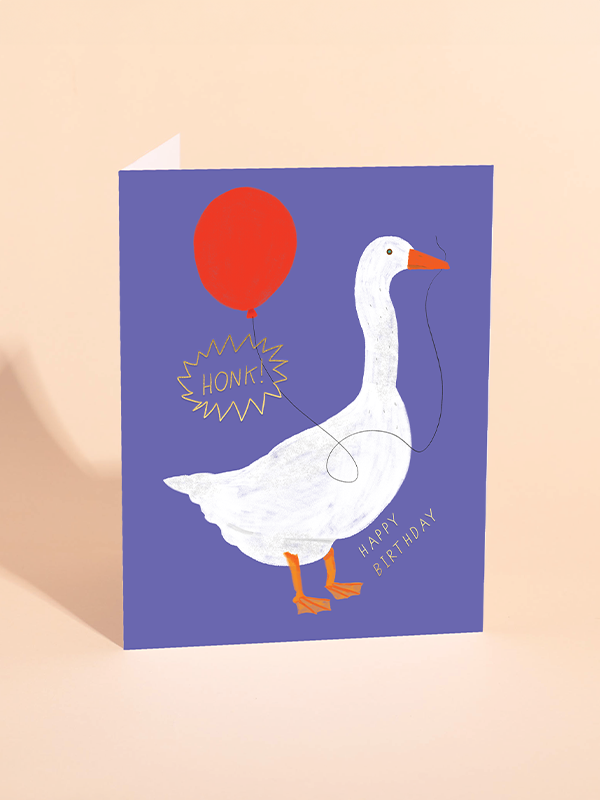 Geese Me Up Birthday Card