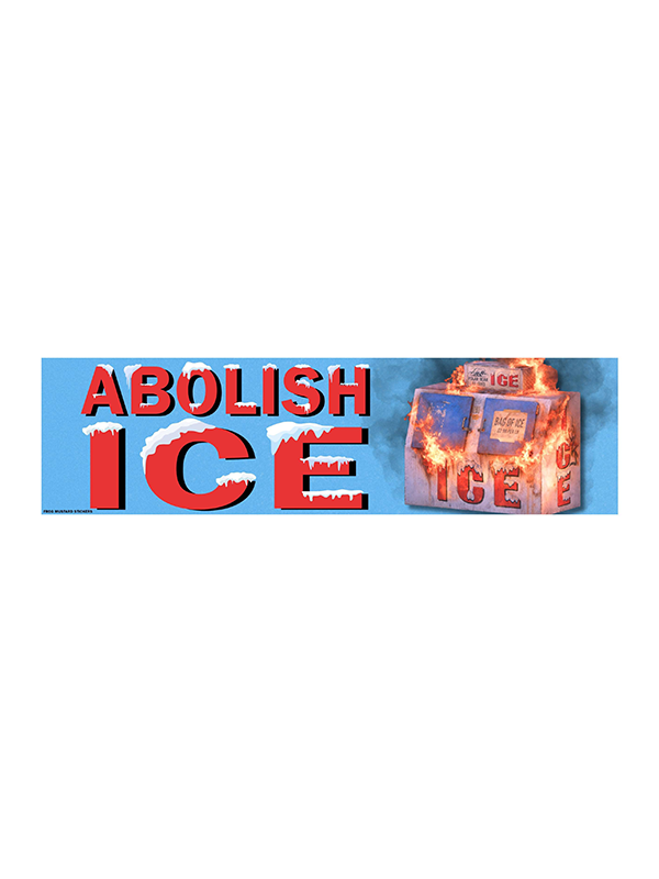 Car Magnet: Abolish ICE
