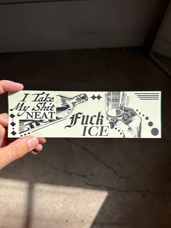 F*ck ICE Bumper Sticker