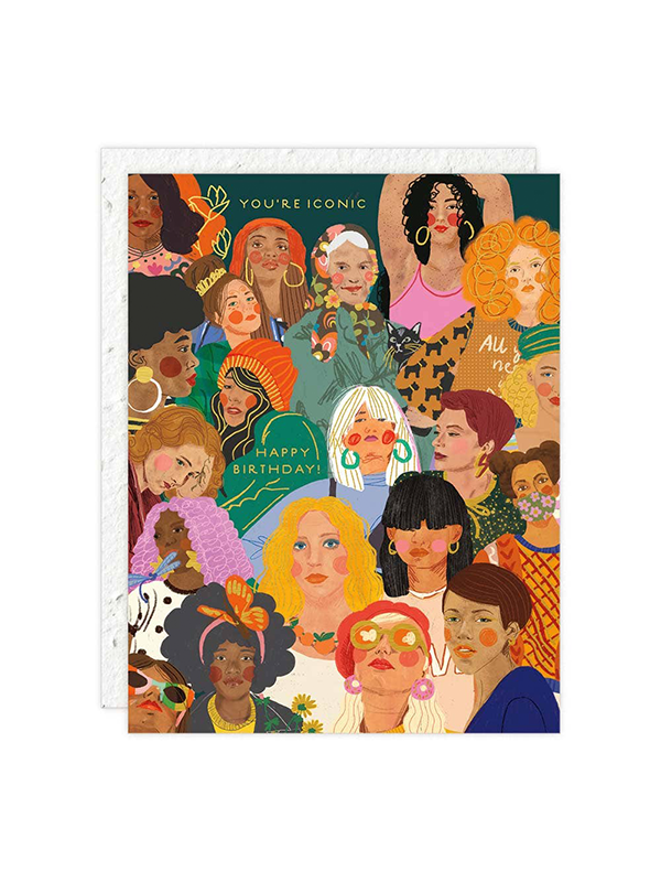Iconic Ladies Birthday Card