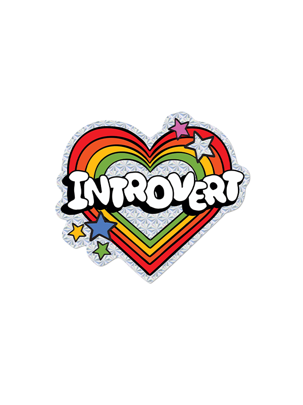Introvert Sticker