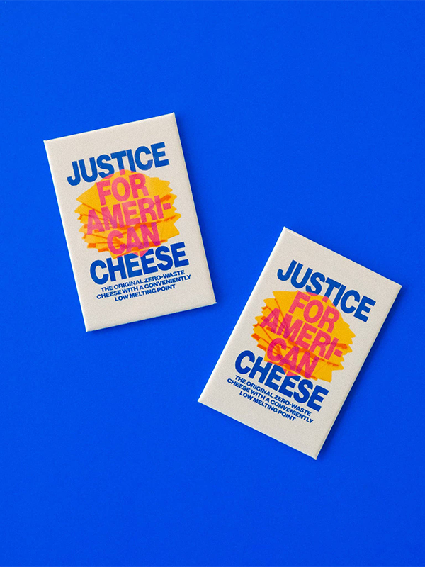 Justice for American Cheese Magnet