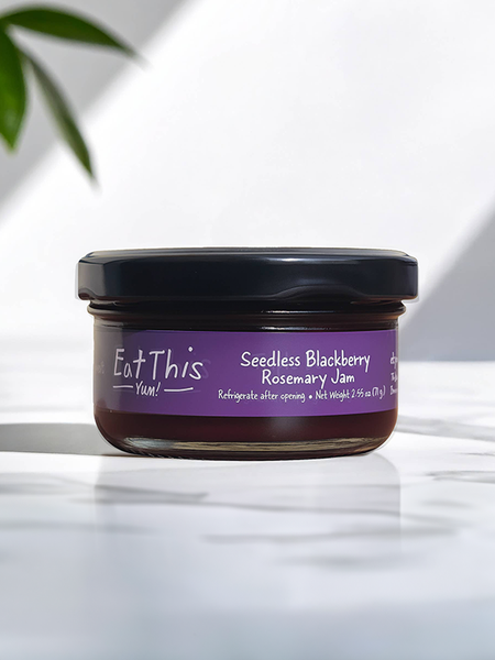 Seedless Blackberry Rosemary Jam – Edge of Urge