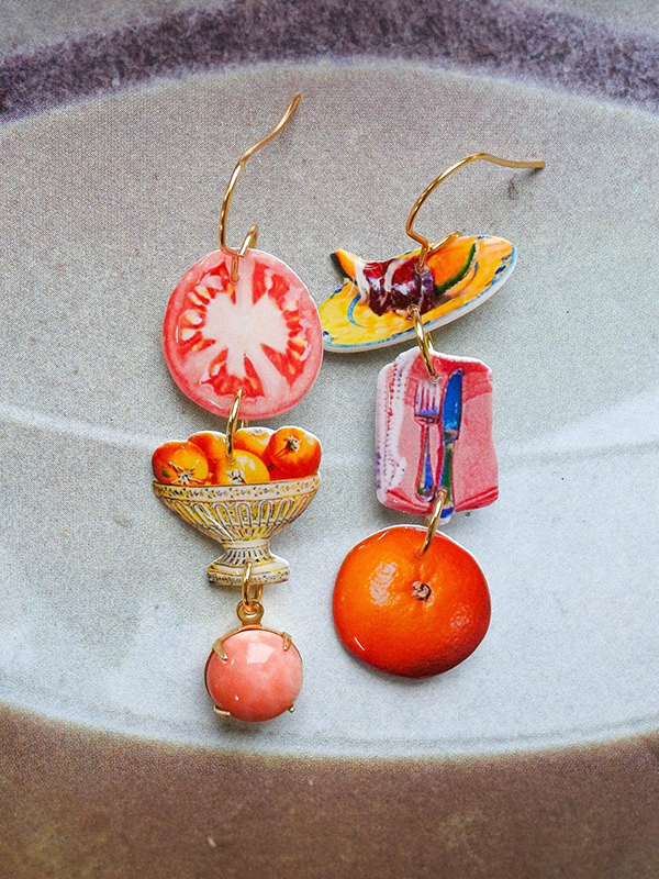 Juicy Details Dangle Earrings