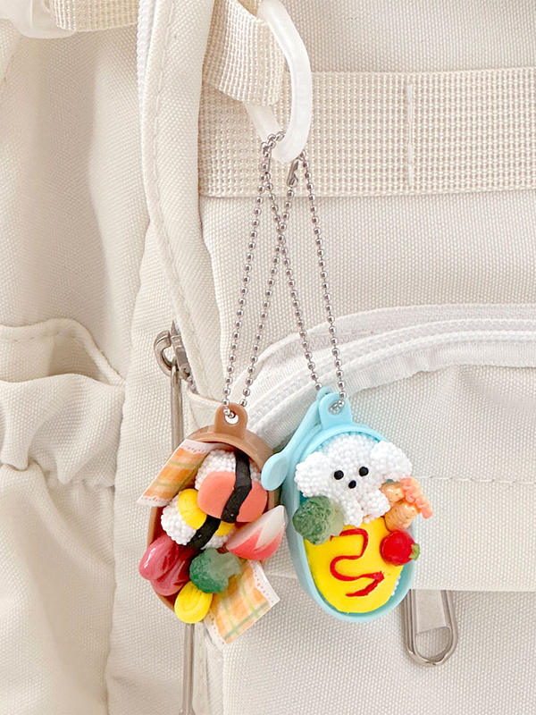 DIY Bento Keychain Kit: Assorted