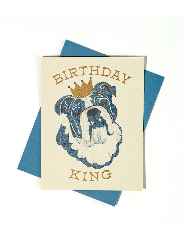 Birthday King Card