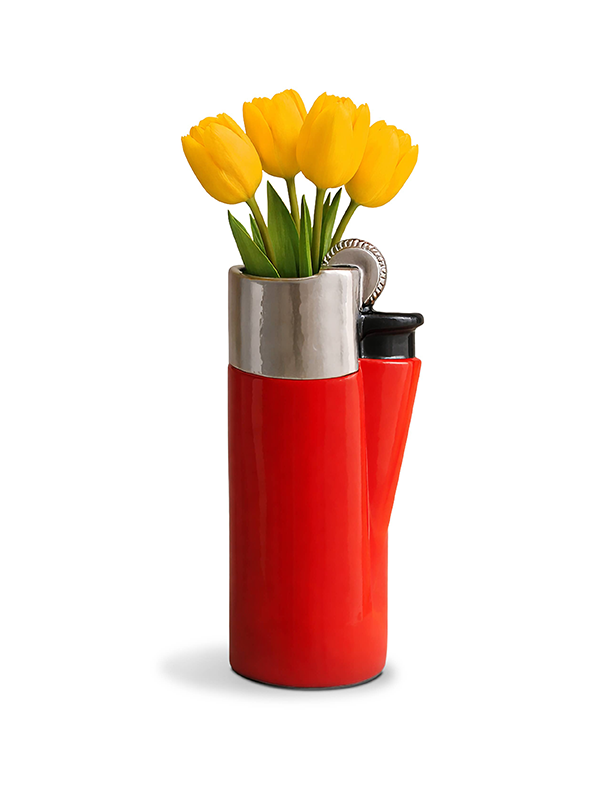 Lighter Vase