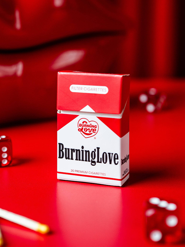 Cig Box Matches: Burning Love