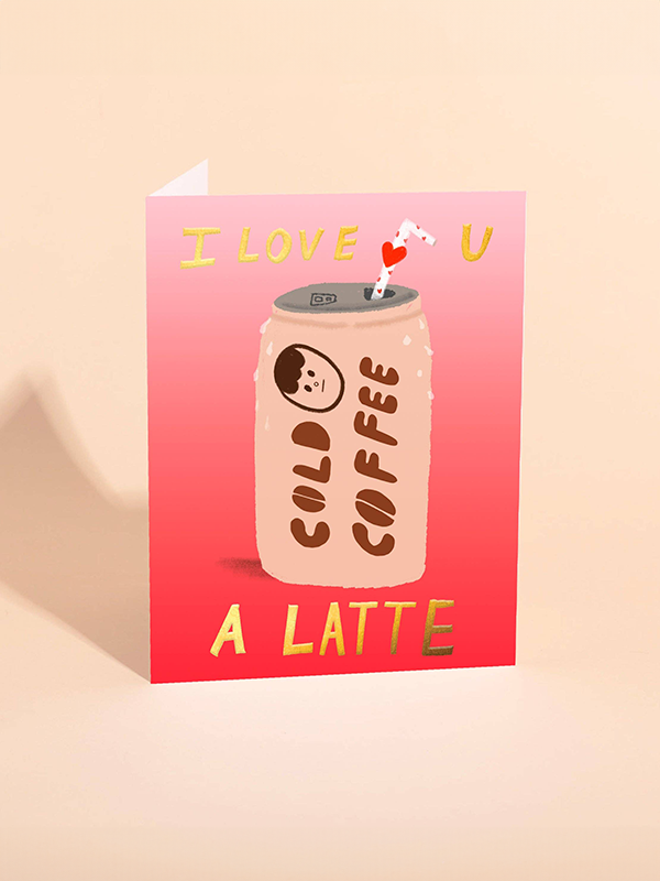 Cold Brew Love Card