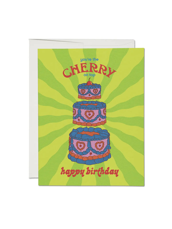 Layered Birthday Cake Card
