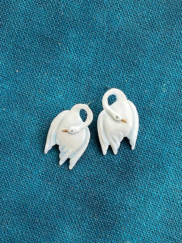 Little Swan Earrings