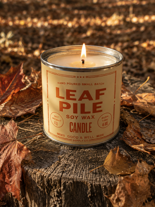 Leaf Pile Soy Candle