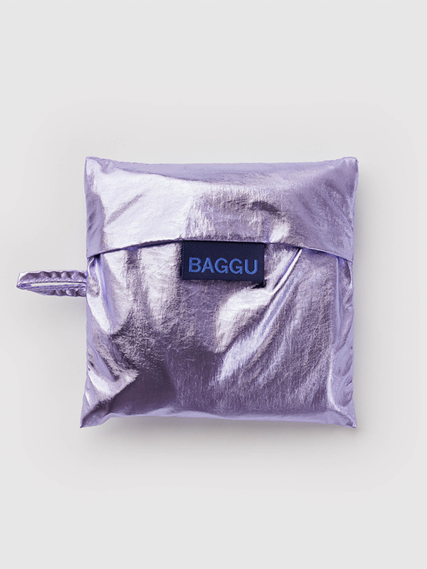 Standard Baggu: Lavender Metallic