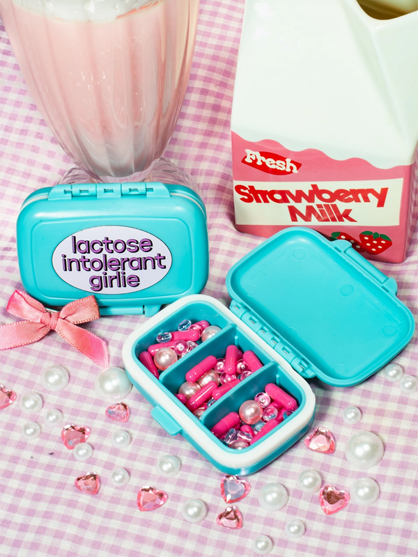 Lactose Intolerant Girlie Pill Case